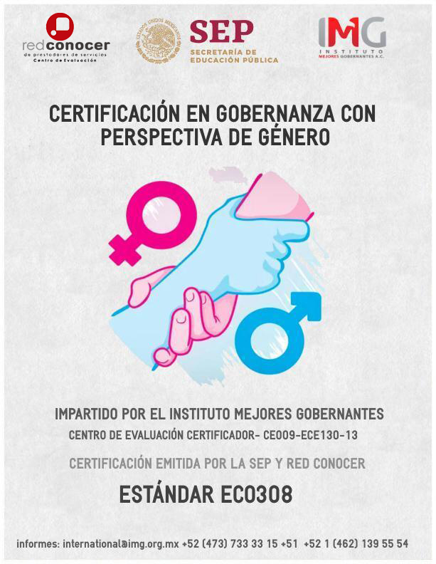 Certificación en Gobernanza con Perspectiva de Género